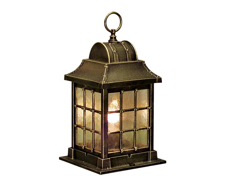 Revere Signature, Small, aluminum, Pier Mount, Clear acrylic, (1) 60W INC, 120V